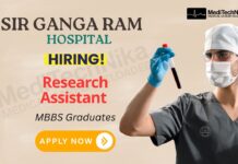 Kickstart Your Research Career: Research Assistant Job at Sir Ganga Ram Hospital Research Assistant Job at Sir Ganga Ram Hospital, New Delhi