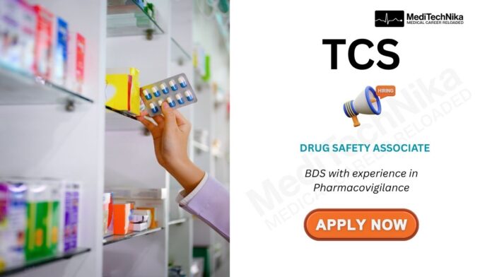 TCS Careers Apply Now for Drug Safety Associate Job TCS Careers Apply Now for Drug Safety Associate Job
