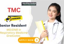 Build Your Future with TMC Careers – Senior Resident Pulmonary Medicine Job in Navi Mumbai TMC Careers Senior Resident Pulmonary Medicine Job Navi Mumbai