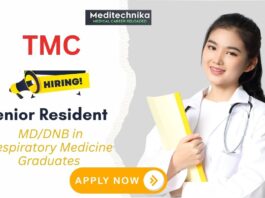TMC Careers Senior Resident Pulmonary Medicine Job Navi Mumbai