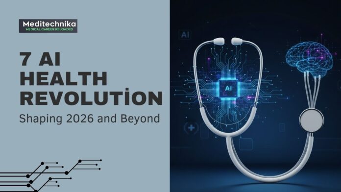 AI in Heathcare - 7 Transformations Shaping 2026 and Beyond AI in Heathcare - 7 Transformations Shaping 2026 and Beyond
