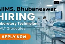 Lab Technician Job at AIIMS Bhubaneswar – Walk-In Interview 2025 AIIMS Bhubaneswar Hiring Laboratory Technician – Walk-In Interview 2025. Apply Now!