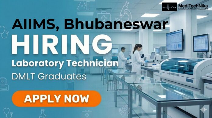 AIIMS Bhubaneswar Hiring Laboratory Technician – Walk-In Interview 2025. Apply Now!
