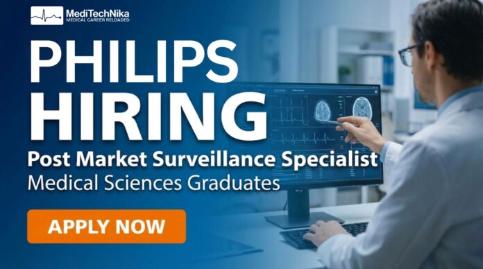 Advance Your Medical Job Career with Philips in Bangalore. Medical Sciences Graduates Apply Now!