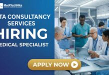 MBBS Job Opportunity at Tata Consultancy Services – TCS Hiring Medical Specialists MBBS Job Opportunity at Tata Consultancy Services – TCS Hiring Medical Specialists. Apply Now!