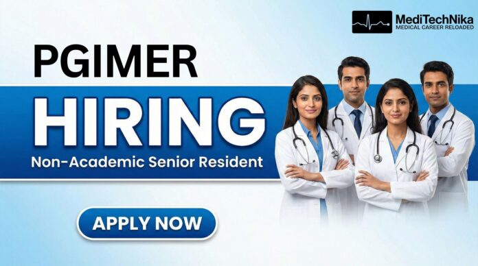 PGIMER Medical Job Opportunity: Senior Resident Walk-in Interview 2025. Apply Now!