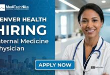 MBBS Job Opportunity at Denver Health – Internal Medicine Physician MBBS Job Opportunity at Denver Health – Internal Medicine Physician. Apply Now!