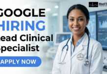 Google Job Alert: Lead Clinical Specialist Role for Medical Professionals Google Job Alert: Lead Clinical Specialist Role for Medical Professionals. Apply Now!