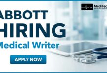 Medical Writer Job at Abbott โ Build a Career in Clinical Evaluation Reporting Medical Writer Job at Abbott โ Build a Career in Clinical Evaluation Reporting. Apply Now!