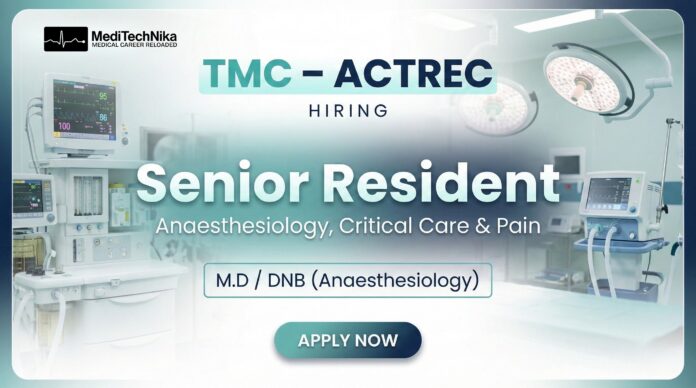 ACTREC Careers Apply Now for Senior Resident Position
