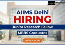 AIIMS Delhi Recruitment 2025: Apply Now for the JRF Position AIIMS Delhi Recruitment 2025: Apply Now for the JRF Position
