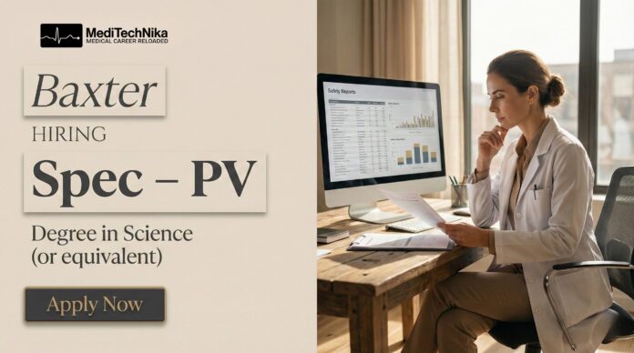 Baxter Careers Apply Now for Spec, PV Position