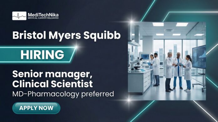 Bristol Myers Squibb Careers Apply Now for Senior Manager