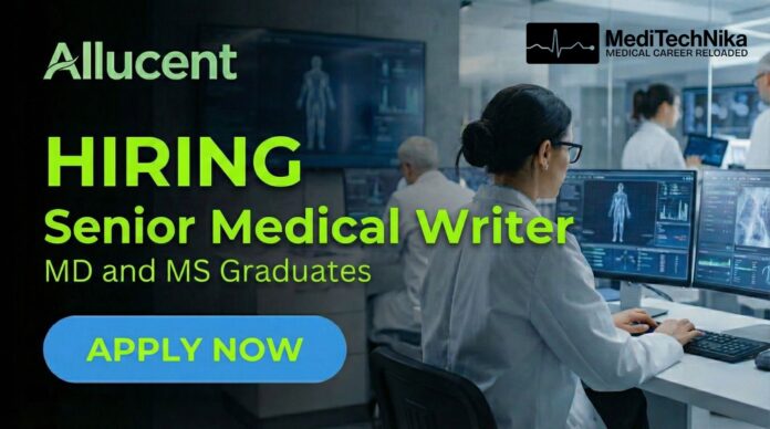 Build Your Future With a Medical Writer Job at Allucent