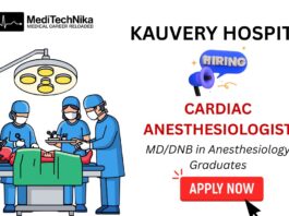 Anesthesiologist Job at Kauvery Hospital in Chennai