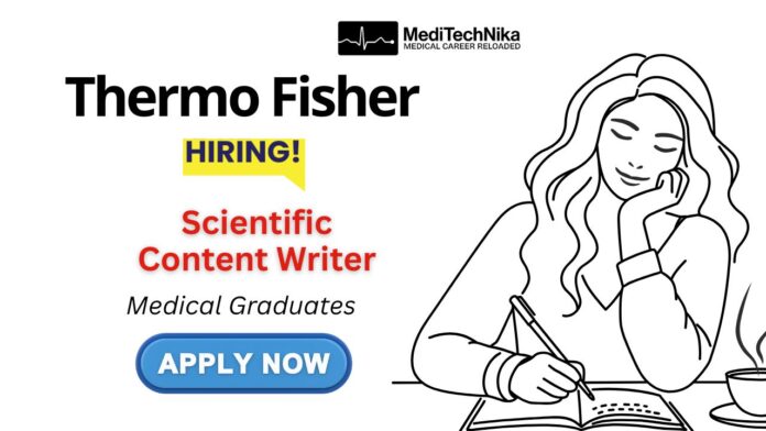 Scientific Writer Job at Thermo Fisher in Bangalore