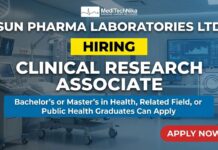 Clinical Research Associate Job at Sun Pharma | Build Your Research Career Clinical Research Associate Job at Sun Pharma in Hyderabad