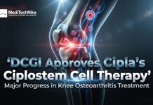 DCGI Approves Cipla’s Ciplostem Cell Therapy for Knee Osteoarthritis DCGI Approves Cipla’s Ciplostem Cell Therapy for Knee Osteoarthritis