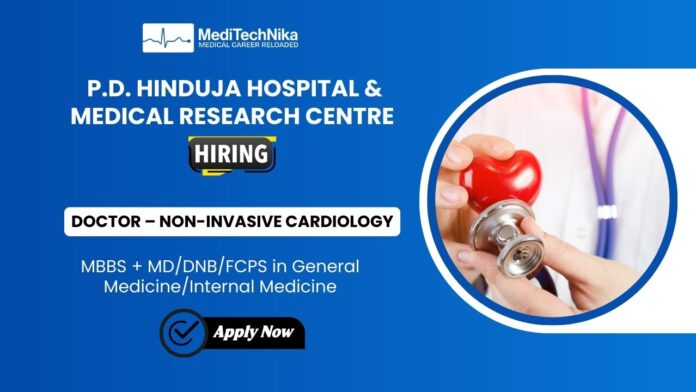 Doctor Job at Hinduja Hospital - Apply Now
