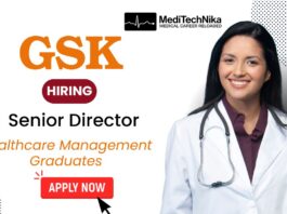 Healthcare Management Job – Senior Director Role at GSK