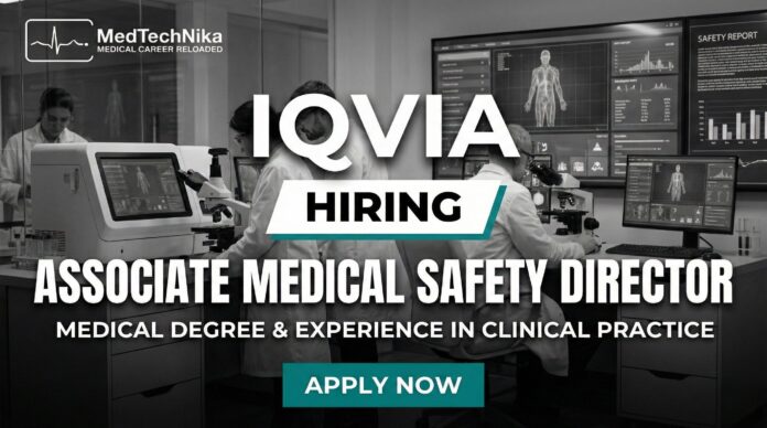 IQVIA Careers Apply Now for Medical Safety Director Position IQVIA Careers Apply Now for Medical Safety Director Position