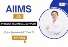 MLT Jobs at AIIMS: Apply Now for Project Technician Support Role MLT Jobs at AIIMS Apply Now for Project Technician Support Role