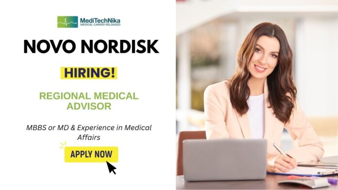 Medical Advisor Job at Novo Nordisk - Apply Now