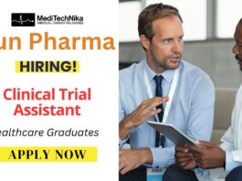 Clinical Trial Job at Sun Pharma for Freshers | Apply