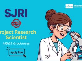 Medical Job: Project Research Scientist at SJRI