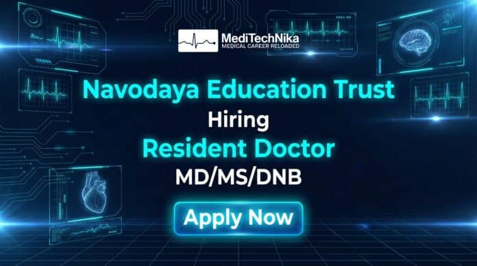 Medical Job at Navodaya Medical College Hospital - Apply Now