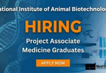 Medicine Job Opportunity at NIAB: Project Associate Role Medicine Job Opportunity at NIAB: Project Associate Role. Medicine Graduates can apply.