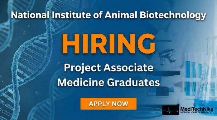 Medicine Job Opportunity at NIAB: Project Associate Role. Medicine Graduates can apply.