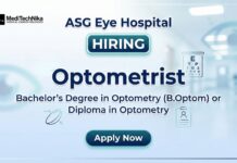 Optometrist Job at ASG Eye Hospital: Apply Now for Optometrist Role Optometrist Job at ASG Eye Hospital Apply Now