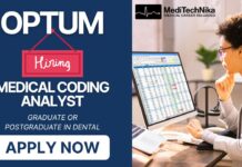 Medical Coding Analyst at Optum – Begin Your Coding Career Today Optum is hiring a Medical Coding Analyst. Dental Graduates and Post-Graduates can apply