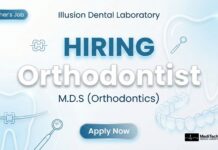 Fresher’s Job at Illusion Dental Laboratory – Apply Now for Orthodontist Position Orthodontist Job at Illusion Dental Laboratory - Apply Now
