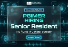 Explore PGIMER Careers & Apply Now for Senior Resident Position PGIMER Careers: Apply Now for Senior Resident Position