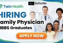 Apply Now: Physician Job Opportunity at Twin Health in Bangalore Physician Job Opportunity at Twin Health in Bangalore: Apply Now