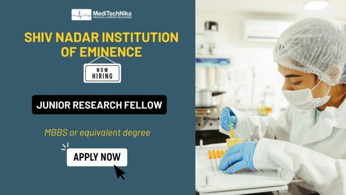 Research Fellowship opportunity at Shiv Nadar Institution-Apply Now Research Fellowship opportunity at Shiv Nadar Institution-Apply Now