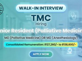 TMC Careers Apply Now for Senior Resident Position