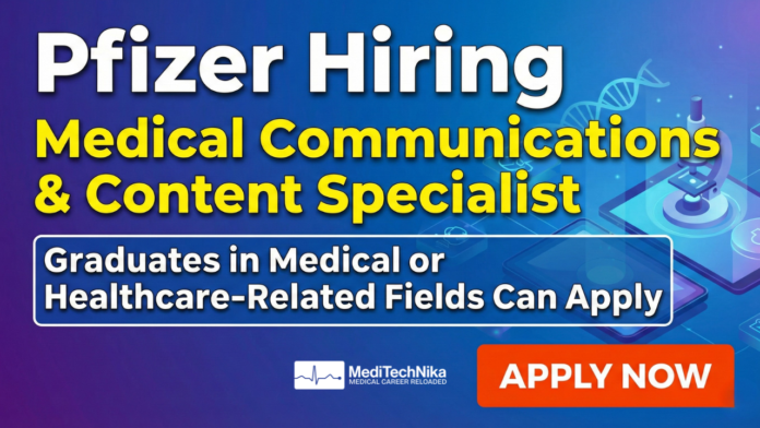 Medical Communications Job at Pfizer in Mumbai