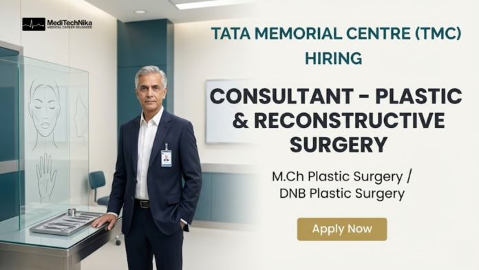 Plastic Surgery Job at TMC - Apply Now for Consultant Position