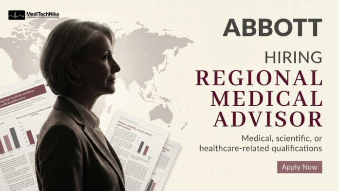 Abbott Careers: Apply Now for Regional Medical Advisor Role