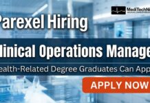 Advance Your Healthcare Job Career with Parexel in Bengaluru Healthcare Job at Parexel | Clinical Operations Manager Bengaluru
