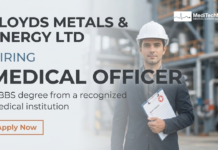 Medical Officer Job at Lloyds Metals & Energy Ltd – Apply Now Medical Officer Job at Lloyds Metals & Energy Ltd - Apply now