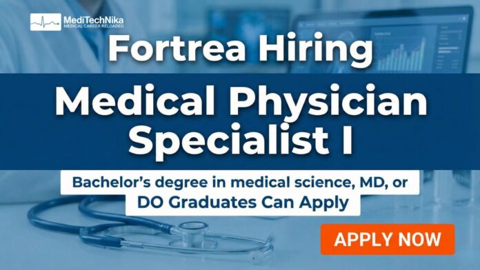 Medical Job at Fortrea Mumbai | Medical Physician Specialist