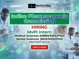 IPC Internship: Training Under the Indian Pharmacopoeia Commission