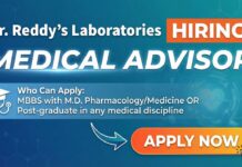 Medical Advisor Role at Dr. Reddy’s Laboratories – Step Into Medical Leadership Medical Advisor Job at Dr. Reddy’s Laboratories