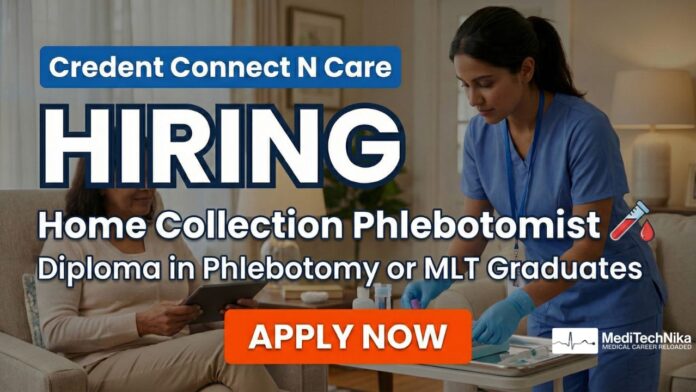 Phlebotomist Job in Bangalore | Medical Laboratory Job