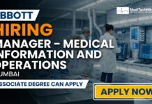 Medical Affairs Leadership Role at Abbott in Mumbai Medical Affairs Job at Abbott in Mumbai