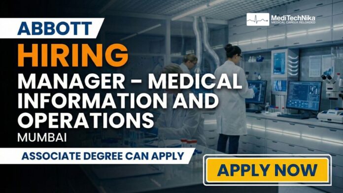 Medical Affairs Job at Abbott in Mumbai